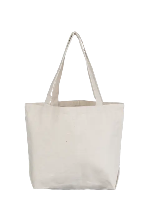 Mała torba z dnem bawełniana - Zdjęcie