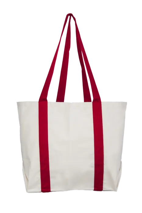 Torba bawełniana z dnem i uszami dookoła - Zdjęcie