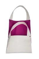 Podwójna torba na koc bawełniana - Różowa - Zdjęcie