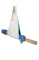 Podwójna torba na koc bawełniana - Z parawanem - Zdjęcie