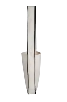 Torba bawełniana "ucho w dno" mniejsza, lamowana - Zdjęcie bok