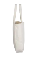 Torba bawełniana ze wstawianymi bokami i dnem - Zdjęcie bok