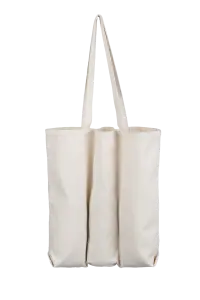 torba bawełniana na butelki 3 komorowa