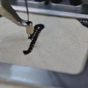 Maszyna do szycia z nicią, proces produkcji toreb