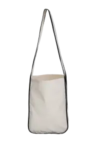 Torba bawełniana "ucho w dno" mniejsza, lamowana - Zdjęcie