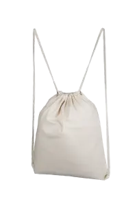 Worek bawełniana na plecy ściągany sznurkiem - Zdjęcie
