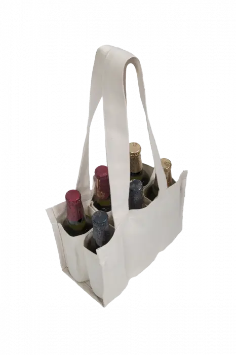 torba bawełniana na sześć butelki 4