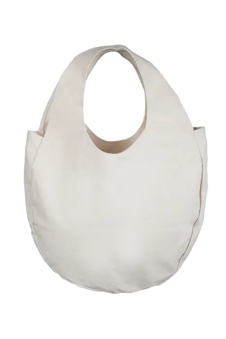 Torba bawełniana owalna z dnem - Zdjęcie