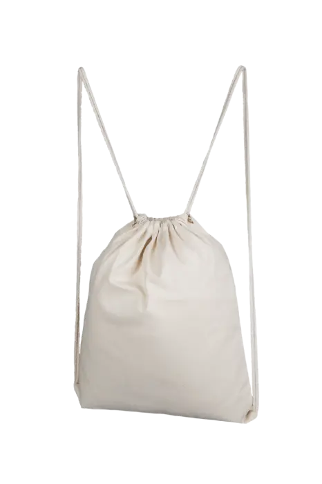 Worek bawełniana na plecy ściągany sznurkiem - Zdjęcie